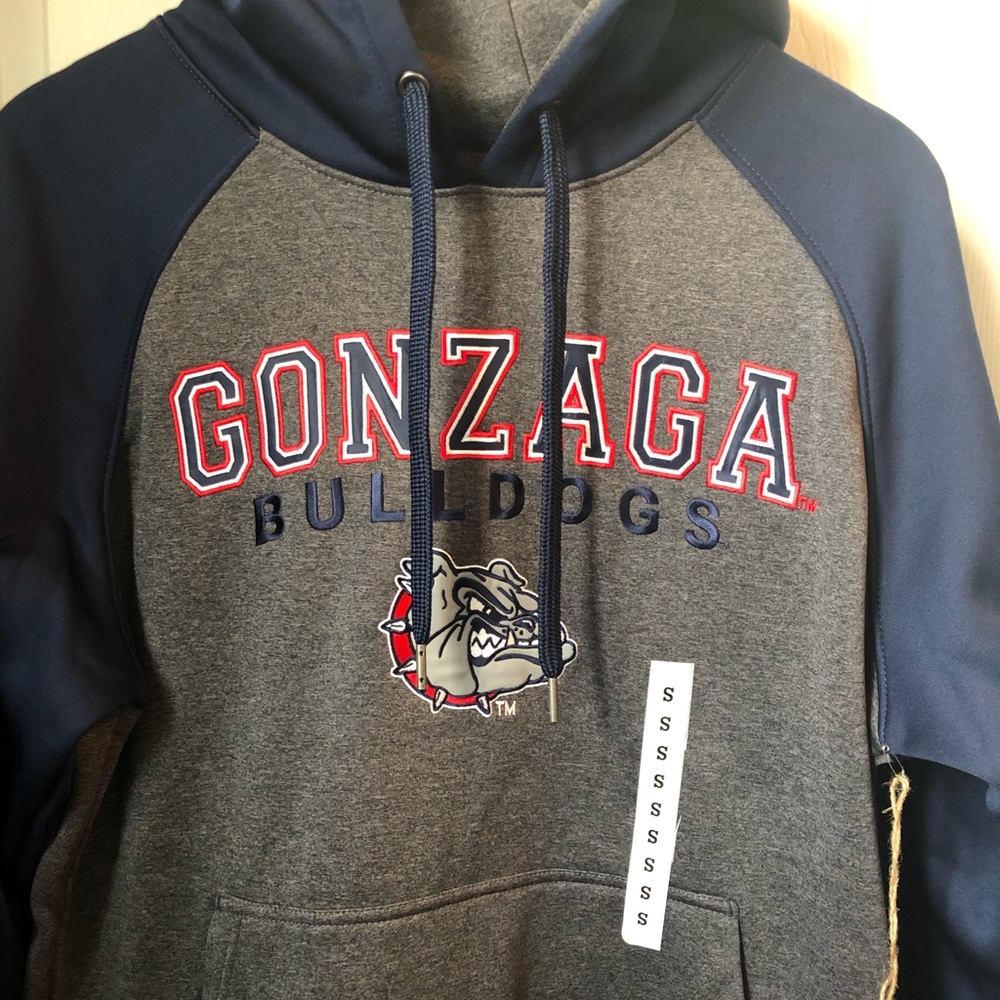 New Gonzaga Bulldogs Small Hoodie Sweatshirt